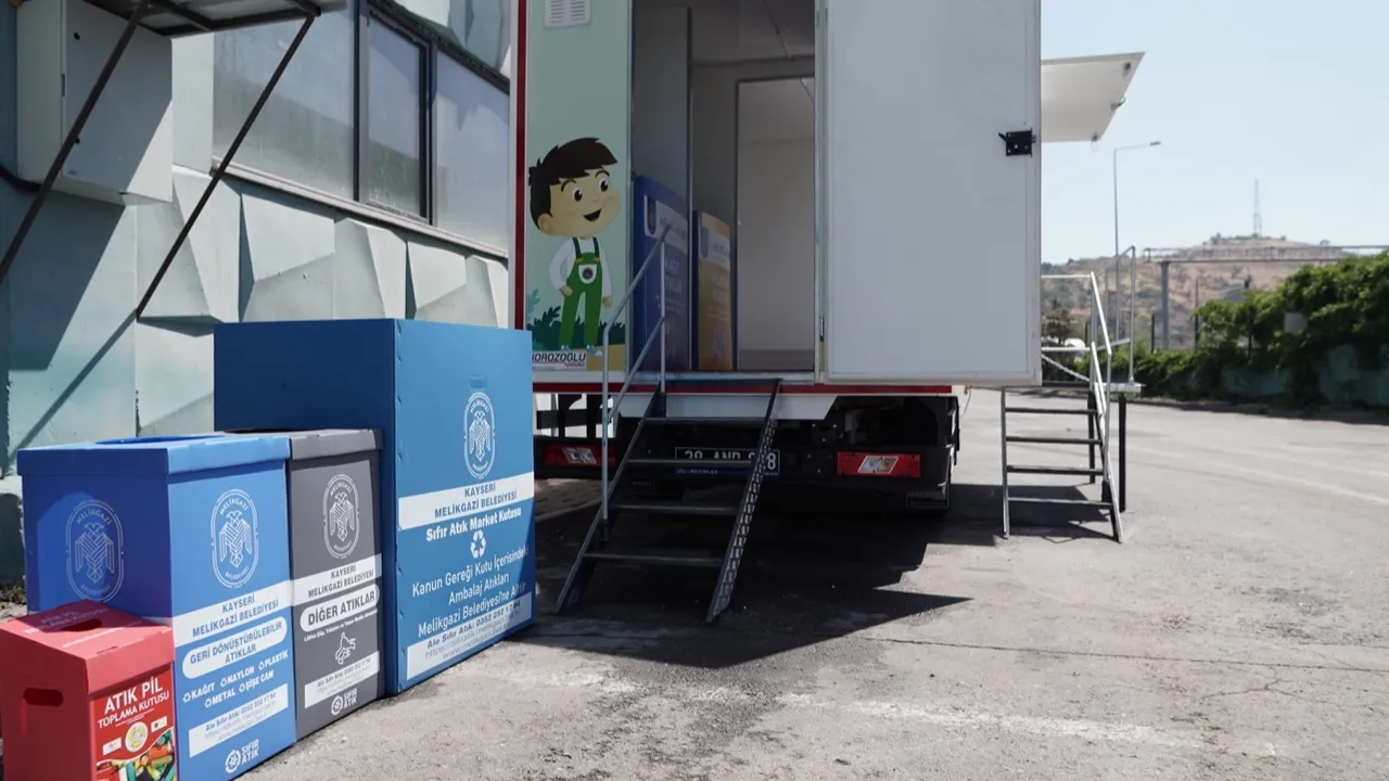 Kayseri Melikgazi'den 'sıfır atık' atılımı