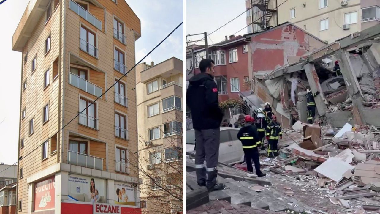 Kocaeli Gebze'de 5 Katlı Bina Çöktü: Enkaz Altında Kalanlar Var