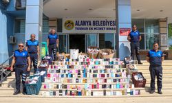 Sık Sık Bitmez! Alanya’da Binlerce Sahte Parfüm İmha Edildi