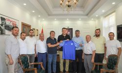 Alanya 1221 Futbol Kulübü'nden Kaymakam Ürkmezer'e Ziyaret