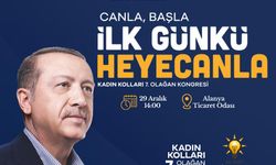 AK PARTİ ALANYA KADIN KOLLARI, 7. OLAĞAN KONGRESİ'Nİ 29 ARALIK’TA YAPACAK