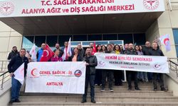 ALANYA EĞİTİM VE ARAŞTIRMA HASTANESİ’NDE HEKİMLERDEN "İŞ BIRAKMA" EYLEMİ