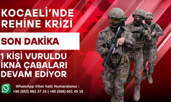 Kocaeli'nde Rehine Krizi: 1 Kişi Vuruldu, Restorandakiler Alıkoyuldu