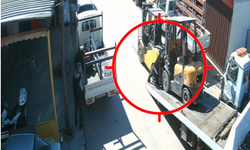 Forklift Kazasında 1 Kişi Feci Şekilde Hayatını Kaybetti: O Anlar Kamerada