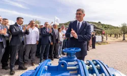 İzmir Dikili’de çiftçiye can suyu