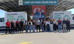 Öğrenciler kapı kapı dolaşılarak halka çevre bilinci kazandırıyor