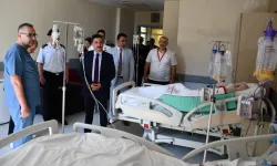 Mudanya Kaymakamı Terzi’den hastanede 'şifa' ziyareti