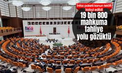 19 Bin 800 Mahkûma Tahliye Yolu Açıldı: 10. Yargı Paketi Yasalaştı