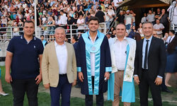 Alanya’da Şahin’in Çifte Gururu: Oğlu, Yaptırdığı Okuldan Mezun Oldu