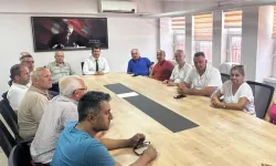 Keşan muhtarlarından İlçe Milli Eğitim Müdürü Kemik’e ziyaret