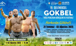 19. Geleneksel Alanya Gökbel Yağlı Pehlivan Güreşleri ve Festivali Başlıyor