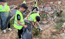 Alanya Ülkü Ocakları İlçe Başkanlığından Mezarlık Temziliği