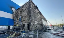 Koskoca fabrika küle döndü