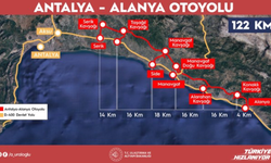 Antalya-Alanya Otoyolu’na Yeşil Işık: 2028’de Tamamlanıyor