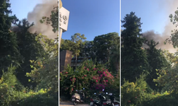 Alanya’da 5 Yıldızlı Otel Önünde Yangın Paniği! Ekipler Olay Yerinde