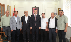 Alanya’da Mahalle Muhtarlarından Kaymakam Öztürk’e Anlamlı Teşekkür Ziyareti