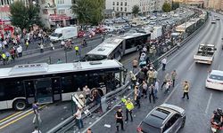 İstanbul’da Metrobüs Kazası