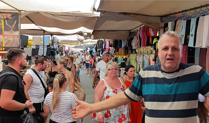 Pazara Turist Yağdı, Esnaf ’Alışveriş Yapmıyorlar’ Diye Sitem Etti