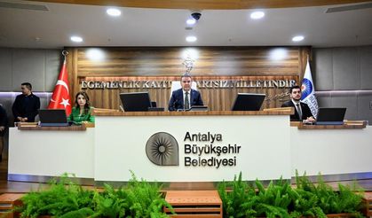 ANTALYA BÜYÜKŞEHİR BELEDİYESİ’NİN 2025 YILI TAHMİNİ BÜTÇESİ 39 MİLYAR TL