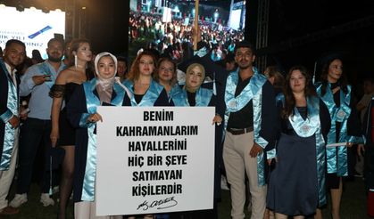 ALKÜ 10. Yılını Mezuniyet Coşkusuyla Kutladı