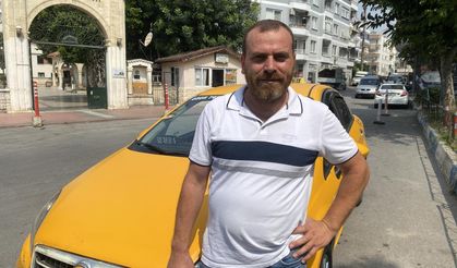 Mersin’de Kahraman Taksici Faciayı Önledi: El Freni Çekilmeyen Otomobili Durdurdu