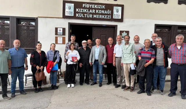 Bursa'dan kestane üreticilerine destek
