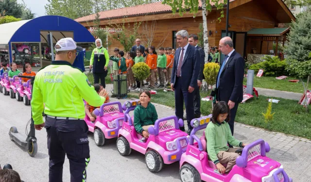 Konya Selçuklu'daTrafik Eğitim Parkı’na ziyaret