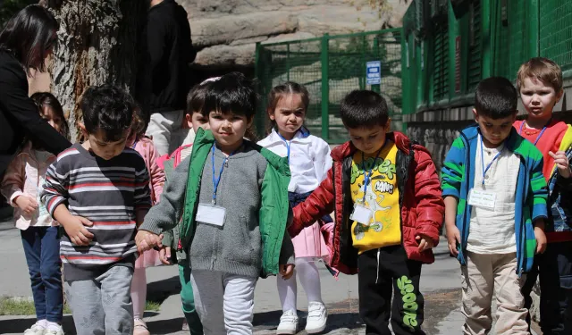 Minikler can dostlarla tanıştı