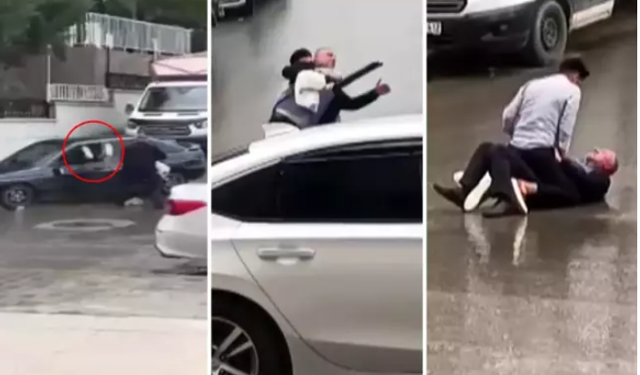 Kendisine Silah Çeken Kayınpederine Böyle Müdahale Etti