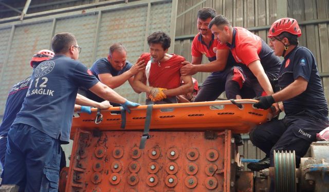 Antalya’da Kan Donduran İş Kazası: Genç İşçinin Bacakları Koptu