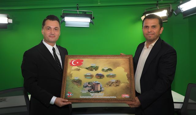 Alanya Kaymakamı Şakir Öner Öztürk’ten DİGİ-Z Medyaya İade-i Ziyaret