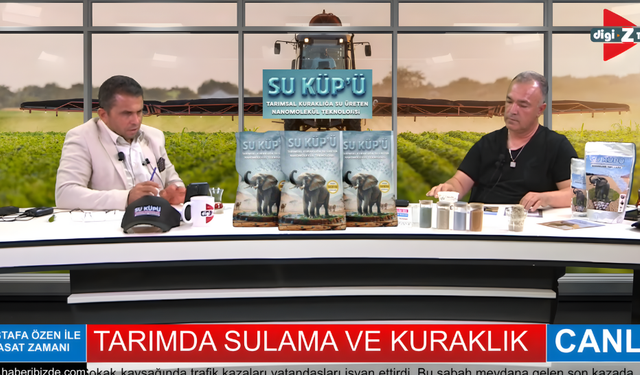 Tarımda Nanomolekül Devrim: Su Küpü İle Üretimde %50 Tasarruf Dönemi