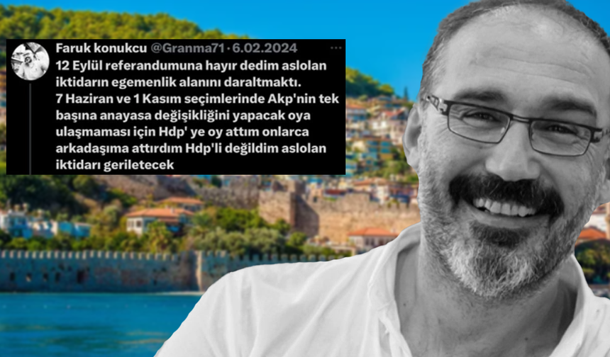 CHP’li Başkan Danışmanı Faruk Konukçu’dan HDP İtirafı: ‘’ Hdp' ye Oy Attım Onlarca Arkadaşıma Attırdım.’’