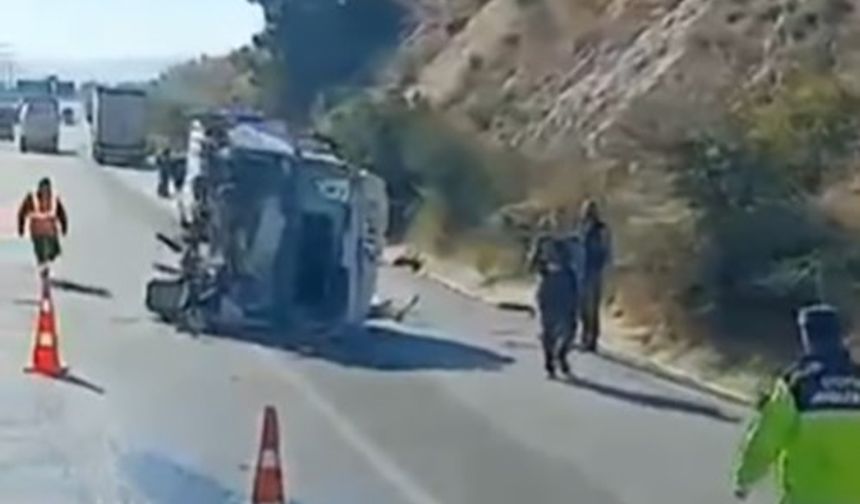 Torbalı'da trafik kazası: 1 ölü, 1 yaralı