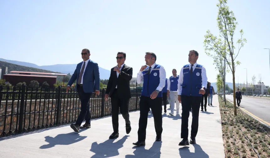Muğla'da Başkan Aras'tan yerinde inceleme