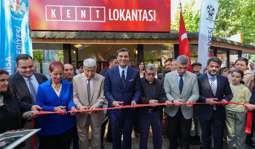 Soma’ya Kent Lokantası, Halk Mandıra ve Halk Ekmek müjdesi