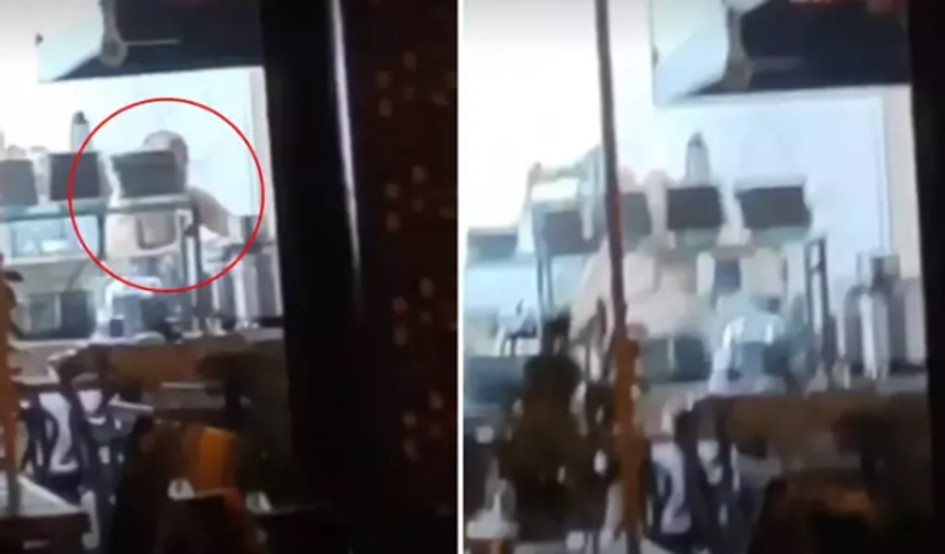 Görmediğimiz Bir Bu Kalmıştı! Çorbacıda Kaydedilen Görüntüye Bakar Mısınız
