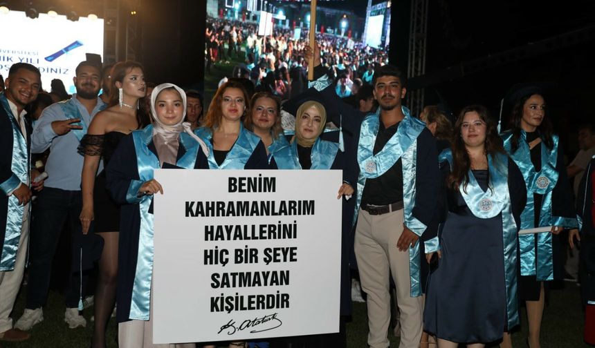 ALKÜ 10. Yılını Mezuniyet Coşkusuyla Kutladı