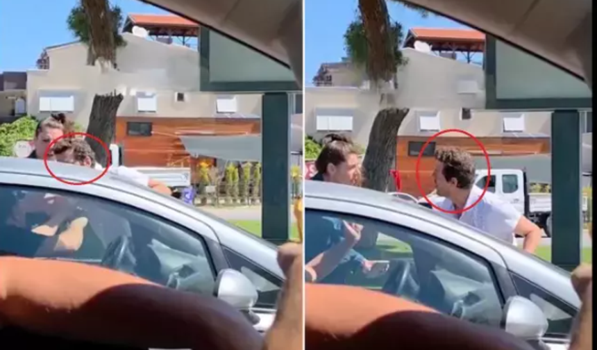 Trafikte Çılgına Dönen İlker Aksum'dan Ağır Küfür Ve Hakaret!