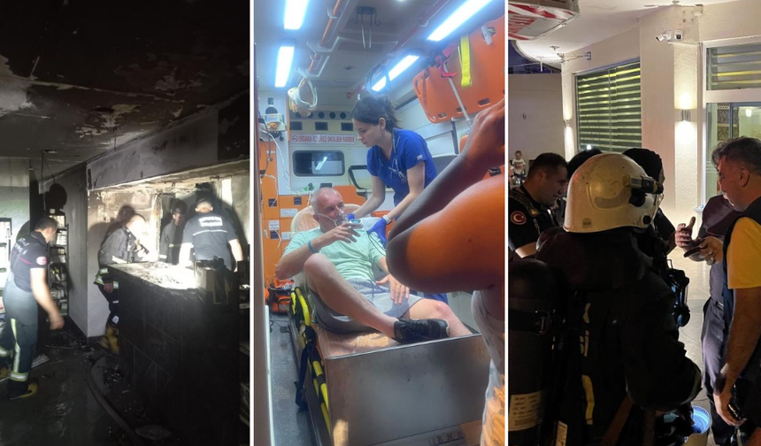 Alanya'da 5 Yıldızlı Otelde Yangın Panigi! 622 Turist Tahliye Edildi