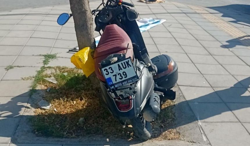 Genç Kadın Motosikletiyle Ölüme Böyle Gitti: Kaza Anı Kamerada