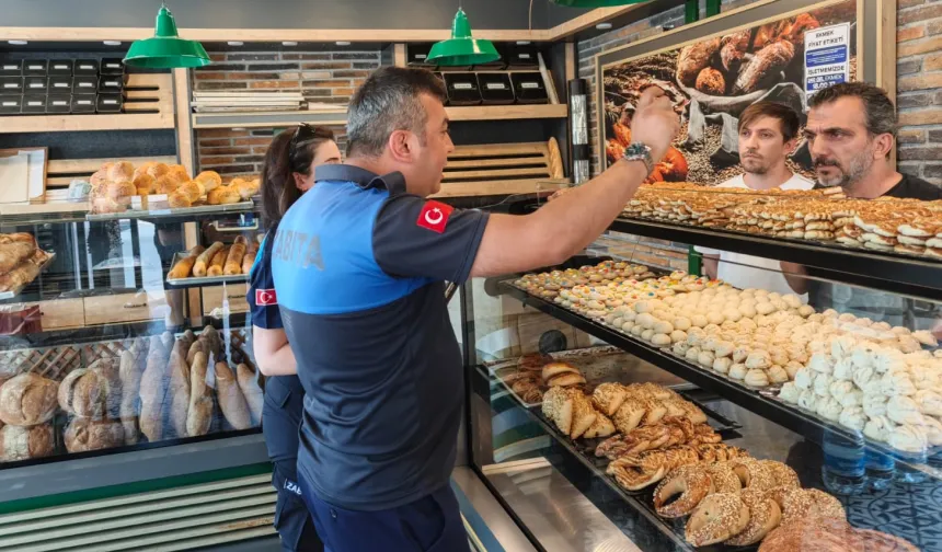 İstanbul Maltepe'de market ve fırınlara denetim