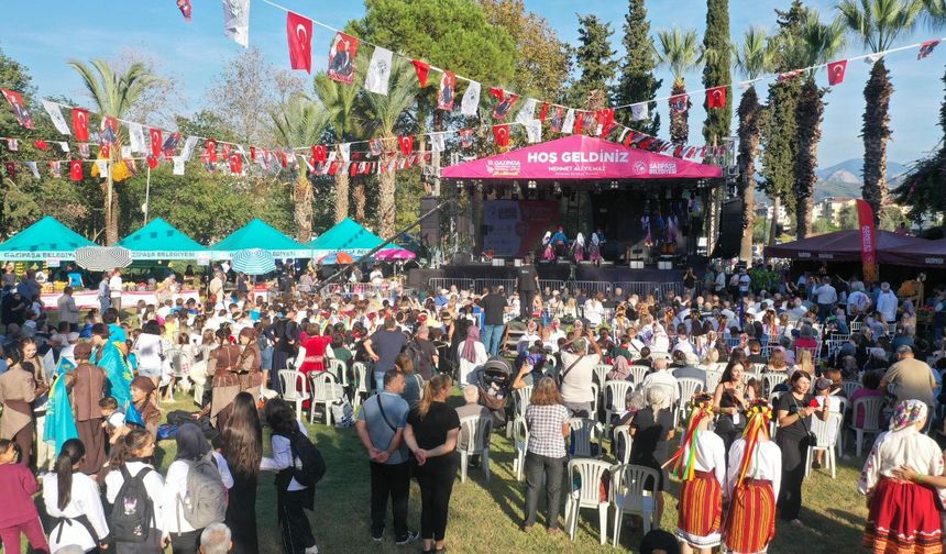 15. Gazipaşa Çekirdeksiz Nar ve Tropikal Meyve Festivali Sona Erdi