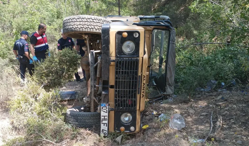SON DAKİKA : Alanya’da Jeep Safari Kazası 1 Ölü Yaralılar Var