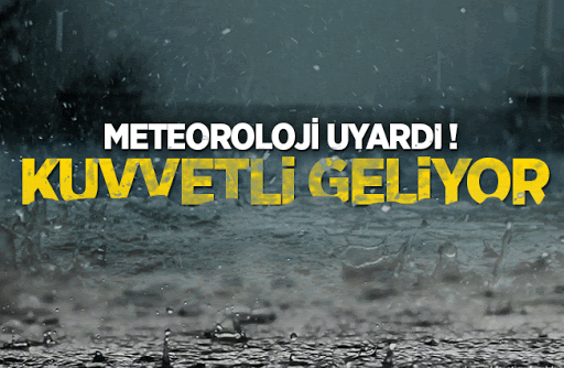 Alanya’da Beş Gün Boyunca Sağanak Yağış Alarmı